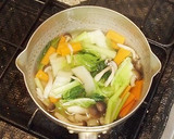 さんまとろ丼とたっぷり野菜の麦みそ汁作り方6写真