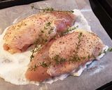 ハーブ香る!鶏胸肉の塩釜焼き作り方4写真