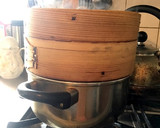 栗の美味しい食べ方♪栗のせいろ蒸し！作り方3写真