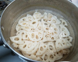 れんこんの粒マスタードサラダ白和え風♬*作り方3写真