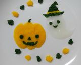 離乳食初期のハロウィンプレート作り方5写真