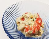 れんこんの粒マスタードサラダ白和え風♬*作り方8写真