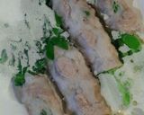 レンジで簡単！お弁当にも＊豆苗の豚肉巻き作り方5写真
