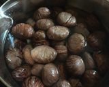 栗の渋皮煮（重曹使用）作り方4写真