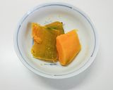 かぼちゃ&クリチのお花トースト作り方2写真