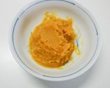 かぼちゃ&クリチのお花トースト作り方3写真