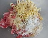 ★豚こまバーグ★作り方1写真