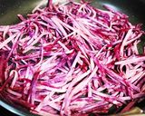 紫芋のカリカリきんぴら作り方6写真