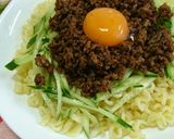 台湾まぜそば風 辛ラーメン☆作り方5写真