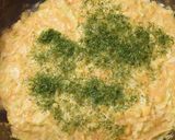 タラコのパテでもんじゃ焼き作り方6写真