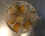 簡単♪材料３品！南瓜のきんちゃくデザート作り方4写真