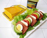 ランチョンミート★アボカドサラダ作り方7写真