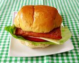ランチョンミート★バーガー作り方9写真