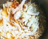 ♥簡単アレンジ辛ラーメン♥作り方3写真