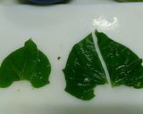 さつま芋の茎＆葉のニンニク炒め～台湾の味作り方4写真