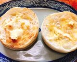 ハム&チーズのイングリッシュマッフィン作り方4写真