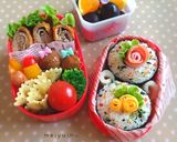 薔薇おにぎり♡ 遠足弁当・誕生日弁当にも作り方5写真