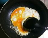 適当レタス炒飯作り方1写真