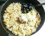 適当レタス炒飯作り方4写真