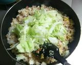 適当レタス炒飯作り方5写真