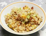 適当レタス炒飯作り方6写真