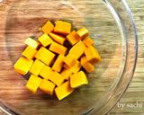HM☆かぼちゃチーズふわもち豆腐ドーナツ作り方1写真