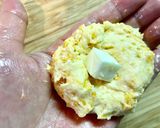HM☆かぼちゃチーズふわもち豆腐ドーナツ作り方5写真