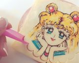 セーラームーン★のオブアートキャラ弁作り方2写真
