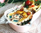 セーラームーン★のオブアートキャラ弁作り方3写真