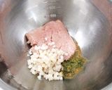 乾燥れんこんの照り焼きつくね作り方2写真