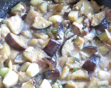 茄子とみょうがの油味噌炒め煮：覚書作り方7写真