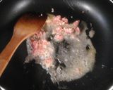たっぷりキャベツと炒り卵のナポリタン作り方6写真