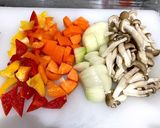 香ばし鶏肉のトマト煮込み作り方1写真