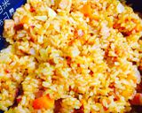 ケチャップ✨シーフードピラフ炊飯器で簡単作り方4写真