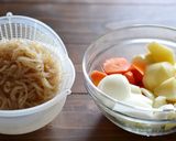 昆布いりこだしで作る肉じゃが【作りおき】作り方1写真