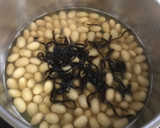 簡単！大豆の水煮と塩こんぶで昆布豆作り方2写真