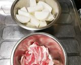 ☆大根と豚バラ肉のよせ鍋つゆ煮☆作り方2写真