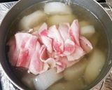 ☆大根と豚バラ肉のよせ鍋つゆ煮☆作り方10写真