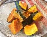 北海道かぼちゃの煮物 パームシュガー作り方3写真