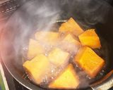 北海道かぼちゃの煮物 パームシュガー作り方6写真