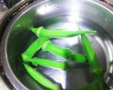 アレンジそうめん～おくらトマトそうめん作り方1写真