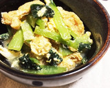 あと一品 豆苗で卵とじ作り方6写真