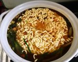 じゃが＆チーズｉｎ辛ラーメン作り方2写真