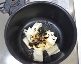 時短5分、とうふとわかめ味噌汁作り方2写真