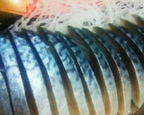 超簡単な酒の肴！しめ鯖とガリの和え物♪作り方1写真