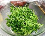 ごぼうと豆苗のサラダ作り方4写真