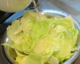 簡単プラス1品!中華風レタスの湯引き!作り方2写真