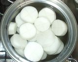 簡単おでん♪大根・卵・ちくわ・つゆ作り方4写真
