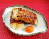 醤油麹de超簡単♡お餅の肉巻き♪作り方4写真