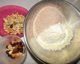 糖質制限　ふすま粉食パンwithフルグラ作り方1写真